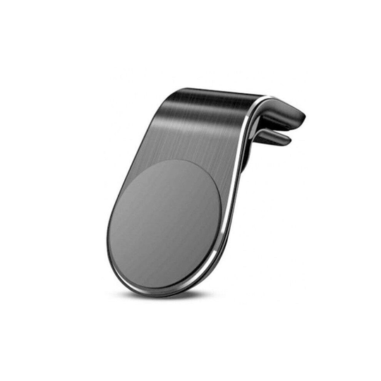(Black) Car Phone Holders Universal Magnetic Car Phone Holder Clip Air Vent 360 Phone Gps Bracket