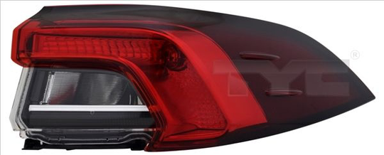 Combination Tail Light 11-14989-06-2 TYC 1114989062