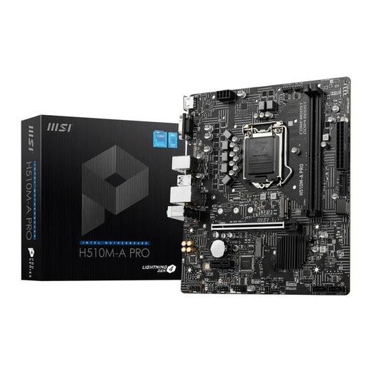 MSI H510M-A PRO mATX Motherboard