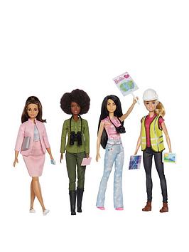 Barbie Eco-Leadership Team Dolls - 4 Pack