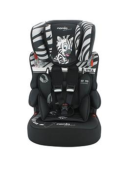 Nania Adventure Beline SP Zebra Group 123 High Back Car Booster Seat, One Colour