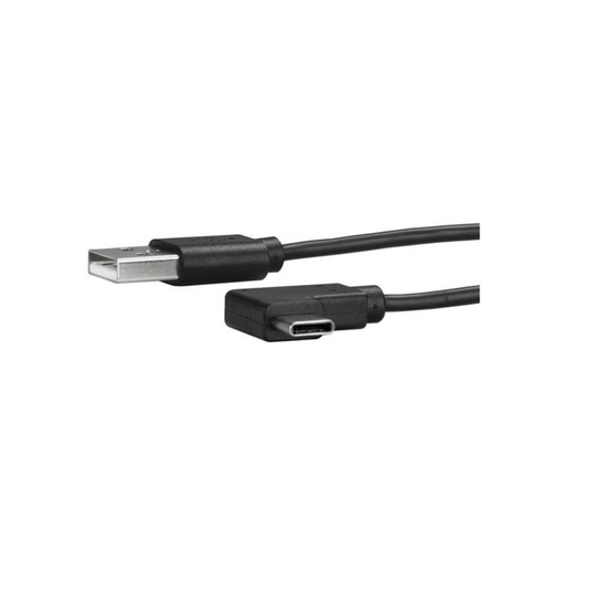 StarTech 1m Black USB to USB C Right Angle Cable