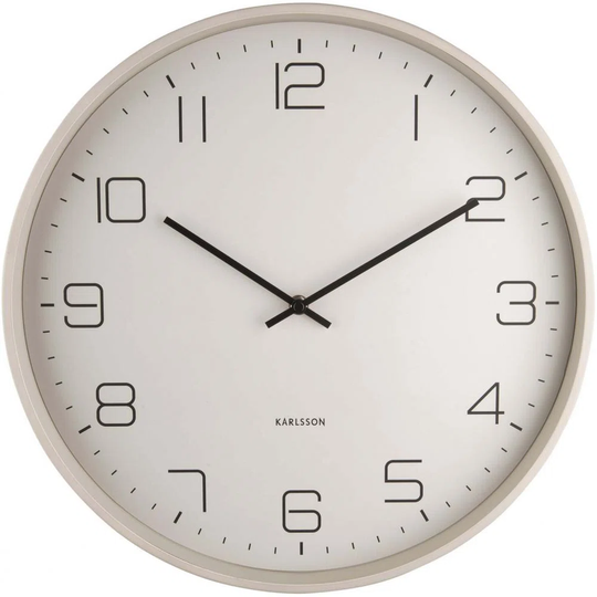 Lofty Metal 40cm Wall Clock