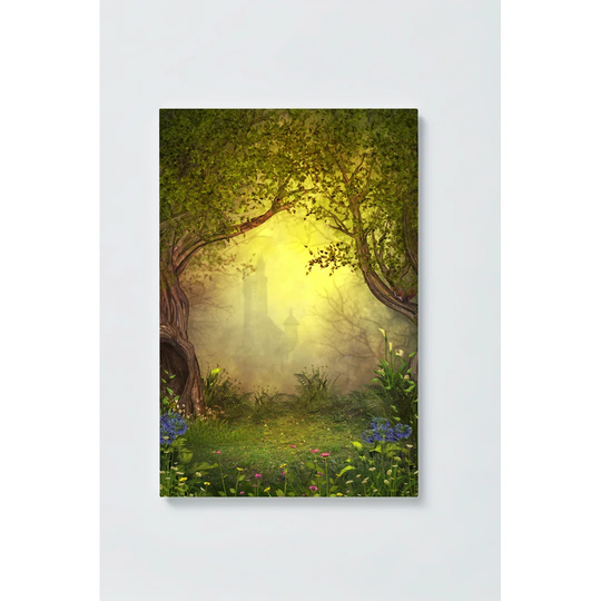 Fantasy Motif Magnetic Wall Mounted Cork Board
