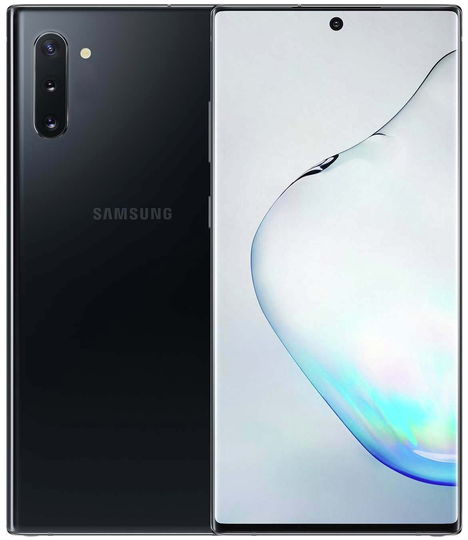 SIM Free Refurbished Samsung Note 10 256GB Phone - Black
