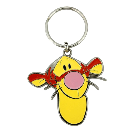Disney Winnie The Pooh - Tigger Big Face Enamelled Licensed Keychain-Keyring