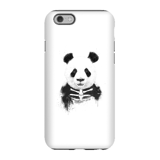 Balazs Solti Skull Panda Phone Case for iPhone and Android - iPhone 6 - Tough Case - Matte