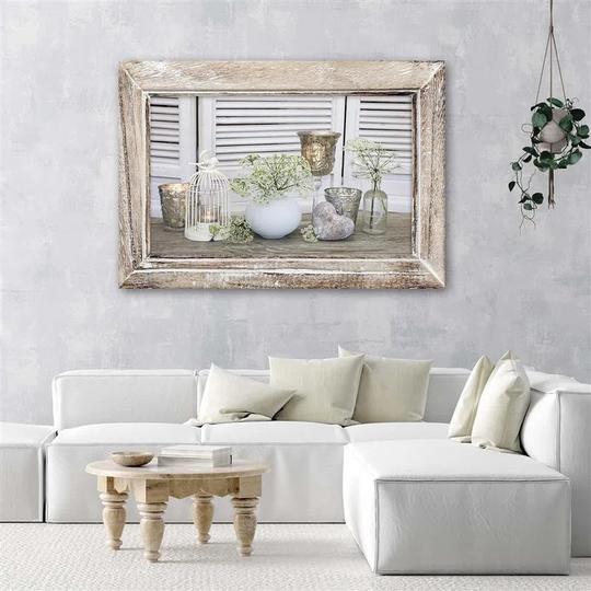 Canvas Print Still Life Shabby Chic