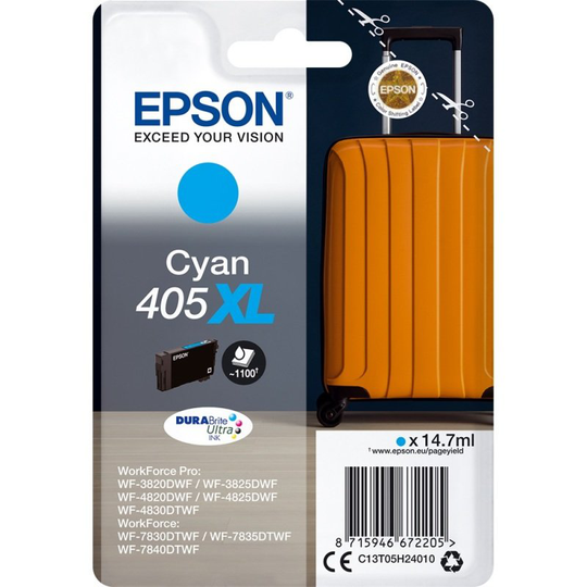 Epson 405XL Ink Cartridge Cyan