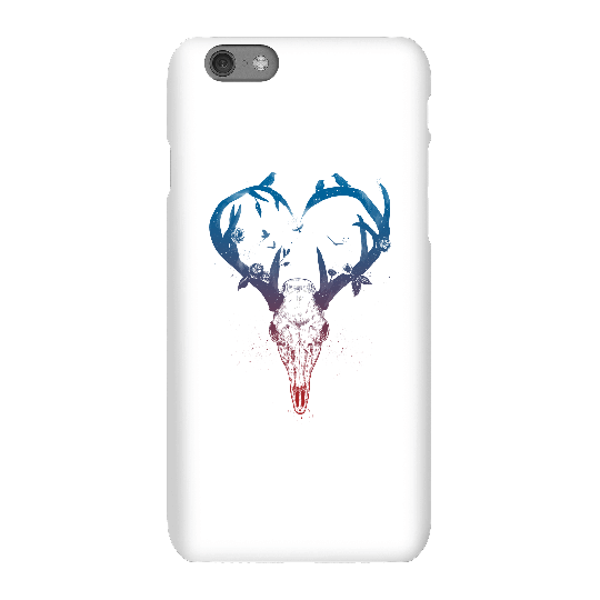 Balazs Solti Antlers Phone Case for iPhone and Android - iPhone 6S - Snap Case - Matte