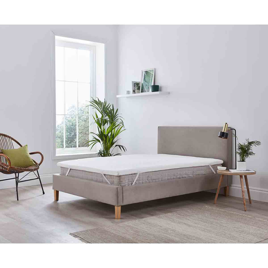 Martex Healthwellness 5 Zone Memory Foam Mattress Topper Super King
