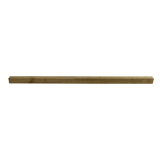 7.5cm W Wood Line Post