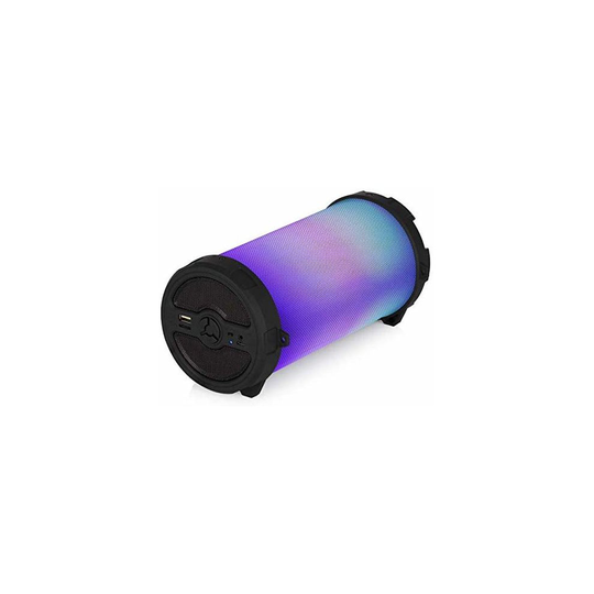 Akai A58095 Wireless Speaker Built-In FM Radio, Colour LED Lights