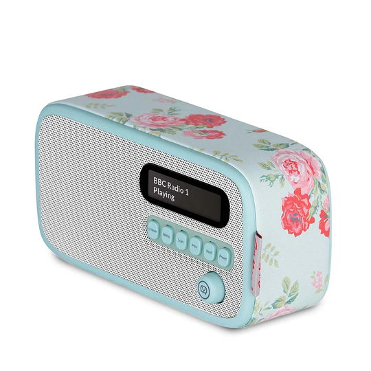 VQ Dexter DAB/DAB+ Digital & FM Radio - Cath Kidston Antique Rose