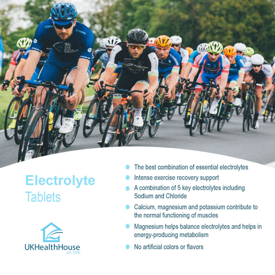(Electrolyte Complex - Blend of Essential Electrolyte Salts Hydrate, 30 Tablets) Electrolyte Complex Blend of Essential Electrolyte