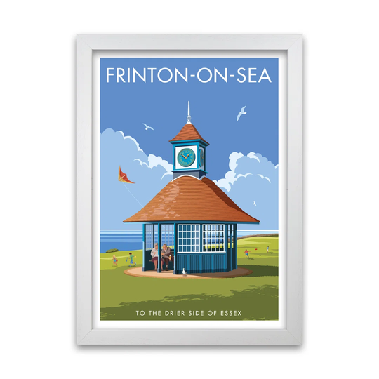Frinton Clock by Stephen Millership - Graphic Art Print on Paper