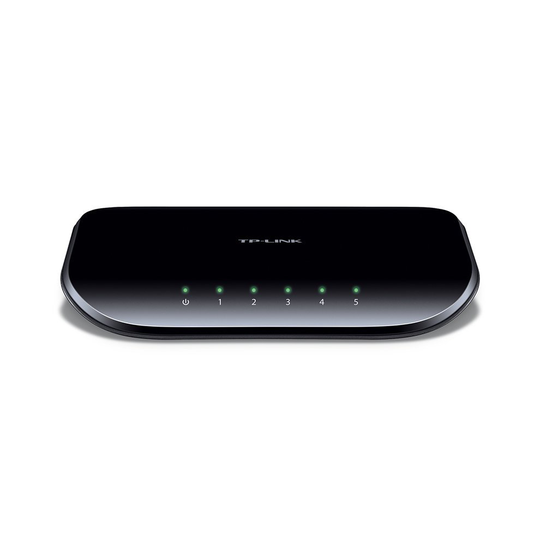 TP-LINK TL-SG1005D Unmanaged network switch Gigabit Ethernet (10/100/1000) Black