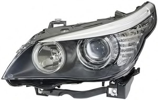 Headlight 12V 1LL009449-041 by Hella Right