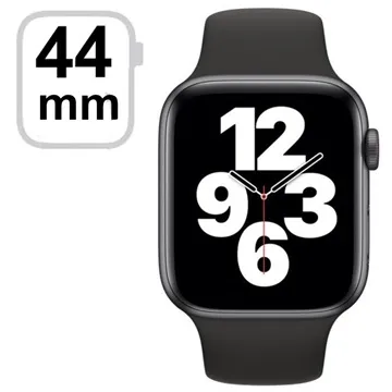 Apple Watch SE LTE MYF02FD/A - 44mm, Black Sport Band - Space Grey