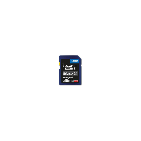 Integral 16GB SDHC UltimaPro 16GB SDHC UHS-I Class 10 memory card