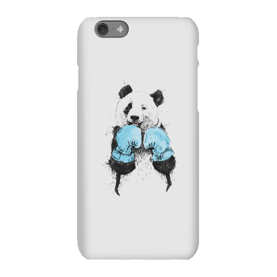 Balazs Solti Boxing Panda Phone Case for iPhone and Android - iPhone 6S - Snap Case - Gloss