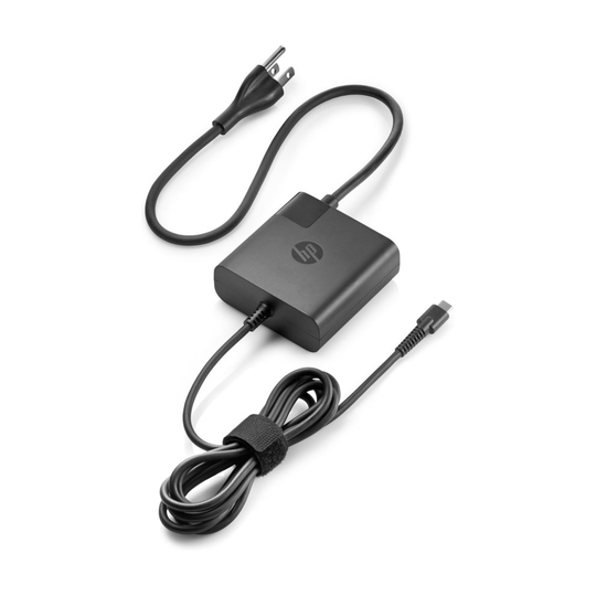HP 1HE08AA Indoor 65W Black power adapter/inverter