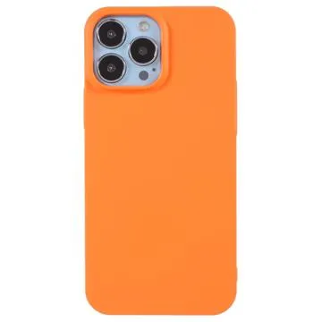 X-Level iPhone 14 Pro Rubberized Plastic Case - Orange