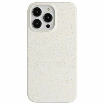 String Series iPhone 14 Pro Biodegradable Case - White