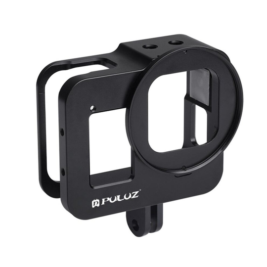 Housing Shell CNC Aluminum Alloy Protective Cage With 52mm UV Lens For GoPro HERO8 Black