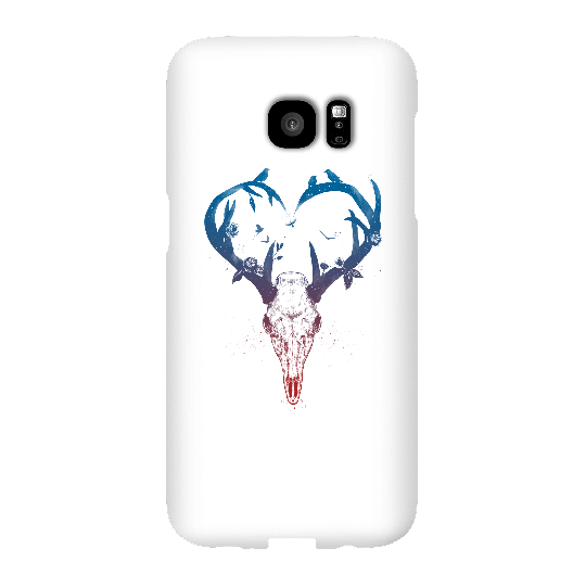 Balazs Solti Antlers Phone Case for iPhone and Android - Samsung S7 Edge - Snap Case - Gloss