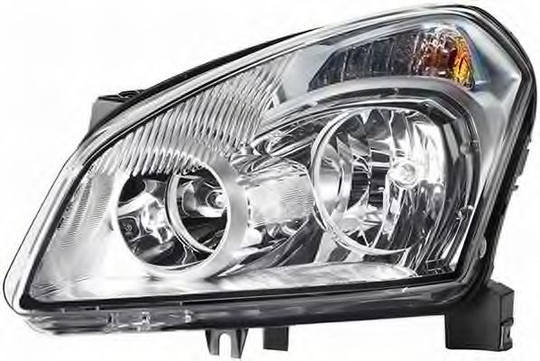 Headlight Halogen 1LF238042-041 by Hella Right