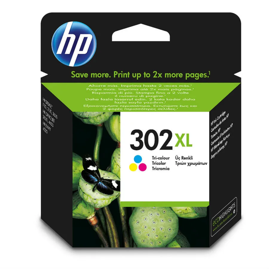 HP 302XL Tri-Colour Ink Cartridge