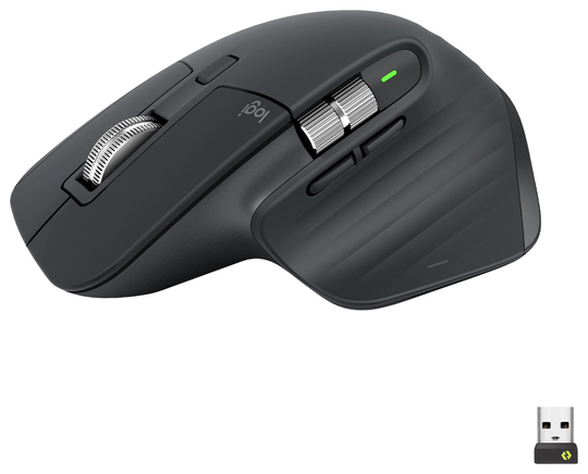 Logitech MX Master 3S Wireless Mouse - Black