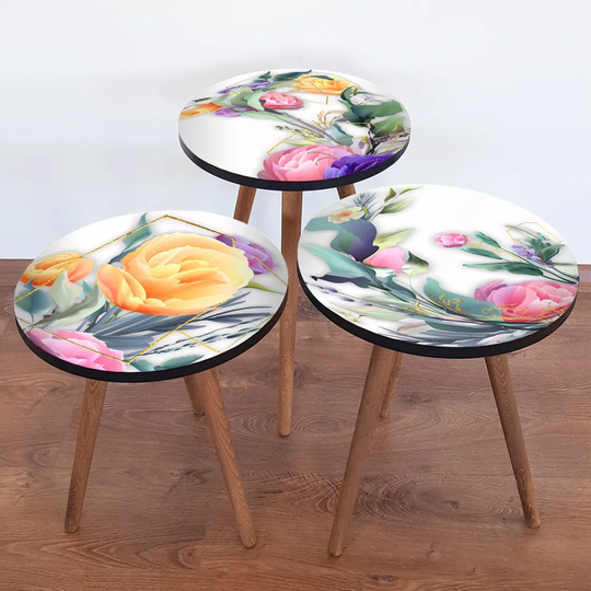 Rosalinda 3 Piece Nest of Tables