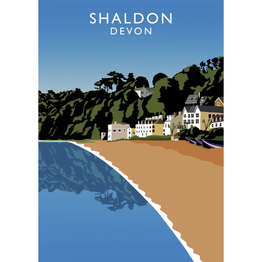 Shaldon 2 by Richard O'Neil - Graphic Art Print on Paper