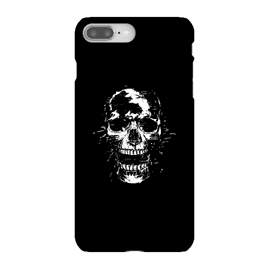 Balazs Solti Skull Phone Case for iPhone and Android - iPhone 8 Plus - Snap Case - Matte