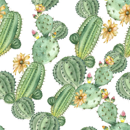 Walllpaper Roll 416X254cm Mural Decoration Wallpaper Material With Print Kitchen Livingroom Bedroom - Cactiflowers