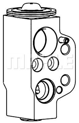 Air Conditioning Valve 8UW351234-561 by BEHR