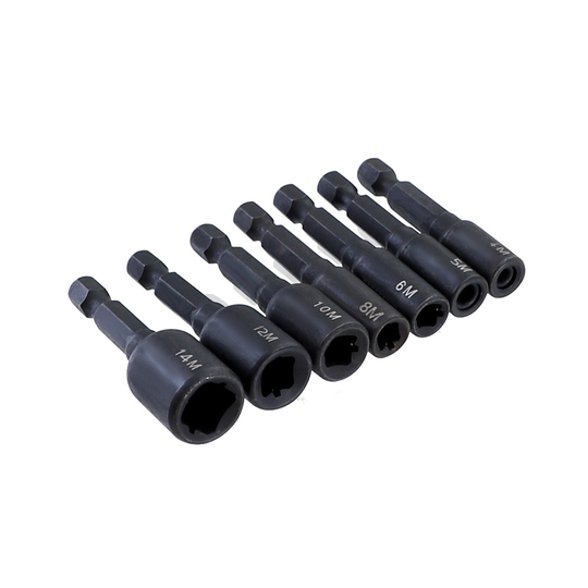 (10mm) M4-M16 Screw Tap Socket Adapter 1/4 Inch Hex Shank Machine Tap Square Driver Thread Tap Adapter for Electric Drill