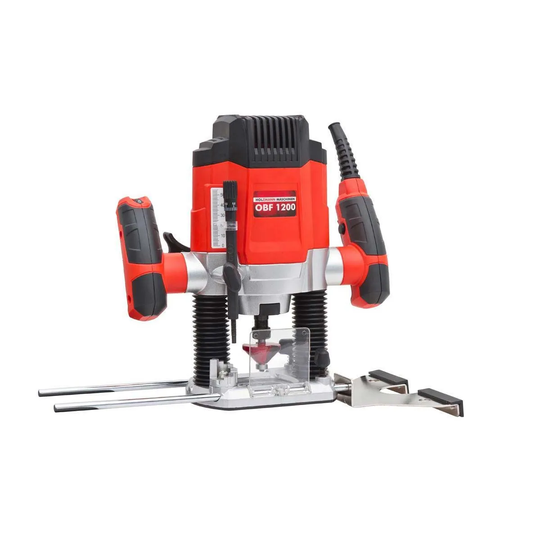 Holzmann Obf1200 1200W Portable 8Mm Router 230V