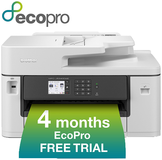 Brother MFC-J5340DWE Inkjet Printer with EcoPro Subscription