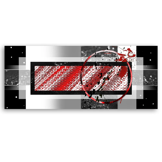 Canvas Print, Red Abstractions 16862