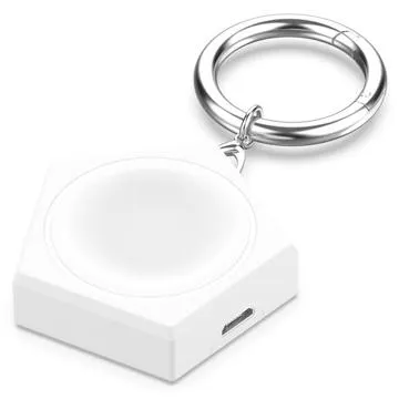 Keychain Wireless Charger - Huawei Watch GT 3 Pro/Watch D/Watch GT 3 - White