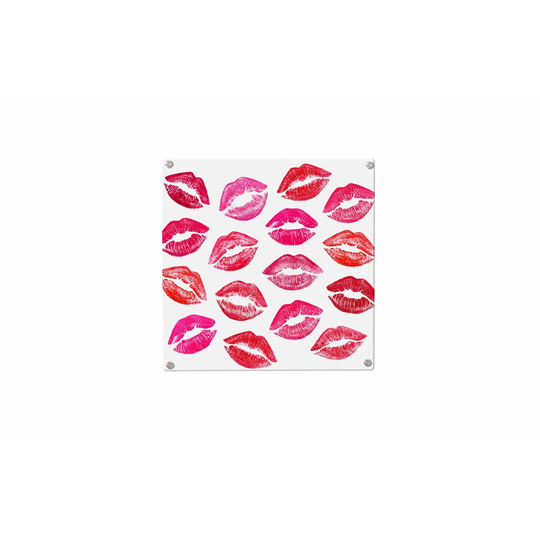 Lips Magnetic Wall Mounted Photo Memo Board