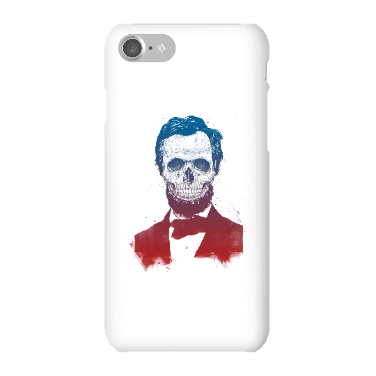 Balazs Solti Suited And Booted Skull Phone Case for iPhone and Android - iPhone 7 - Snap Case - Matte