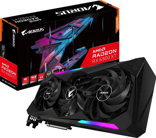 Gigabyte Radeon RX 6900XT 16GB AORUS MASTER Graphics Card