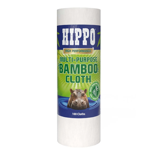 Hippo Multi Purpose Bamboo Cloth (100) 34cm X 24cm