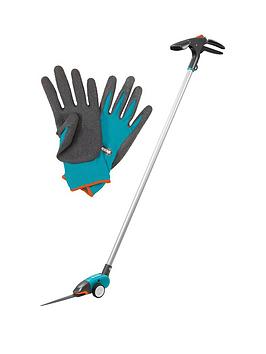 Gardena Long Handled Comfort Grass Shears &Amp; Free Gloves