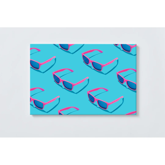 Glasses Magnetic Wall Mounted Cork Board