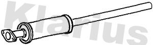 Middle silencer 220773